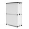Luxor Modular Classroom Bookshelf - Wide Stacked Modules with Casters and Tabletop MBSCB07 - alternate 3